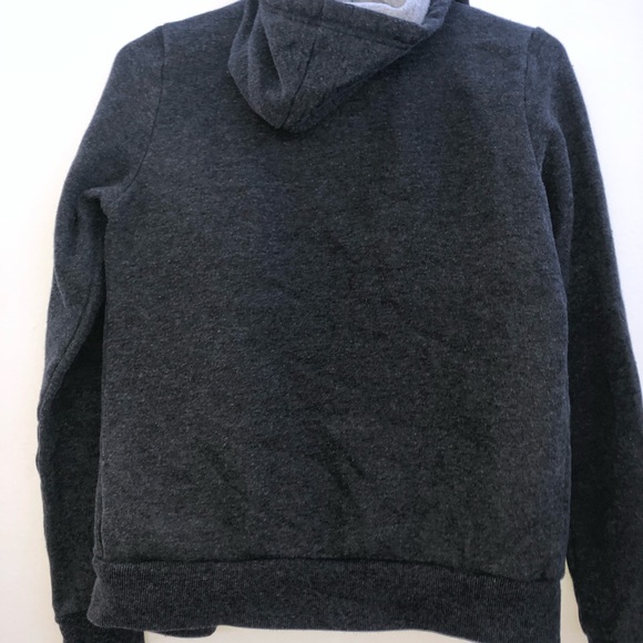 grey small zip up hoodie🧸 - Picture 2 of 2